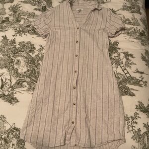 Linen blend dress from Jopna, size M
